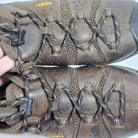 Keen Atlanta Cool II Mens 14D Brown Leather Hiking Trail  display picture 1